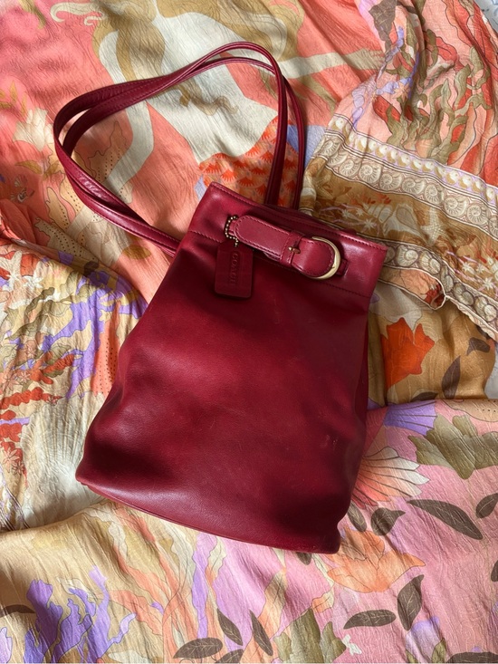 Coach Handbags - Coach Soho Cornelia Leather Backpack Crossbody Sling Bag, 4162, Vintage, Red